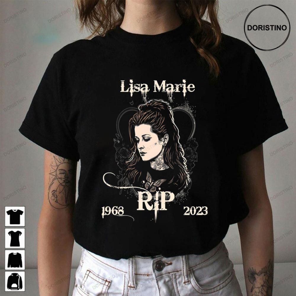 Rip Lisa Marie 1968 2023 Limited Edition T-shirts